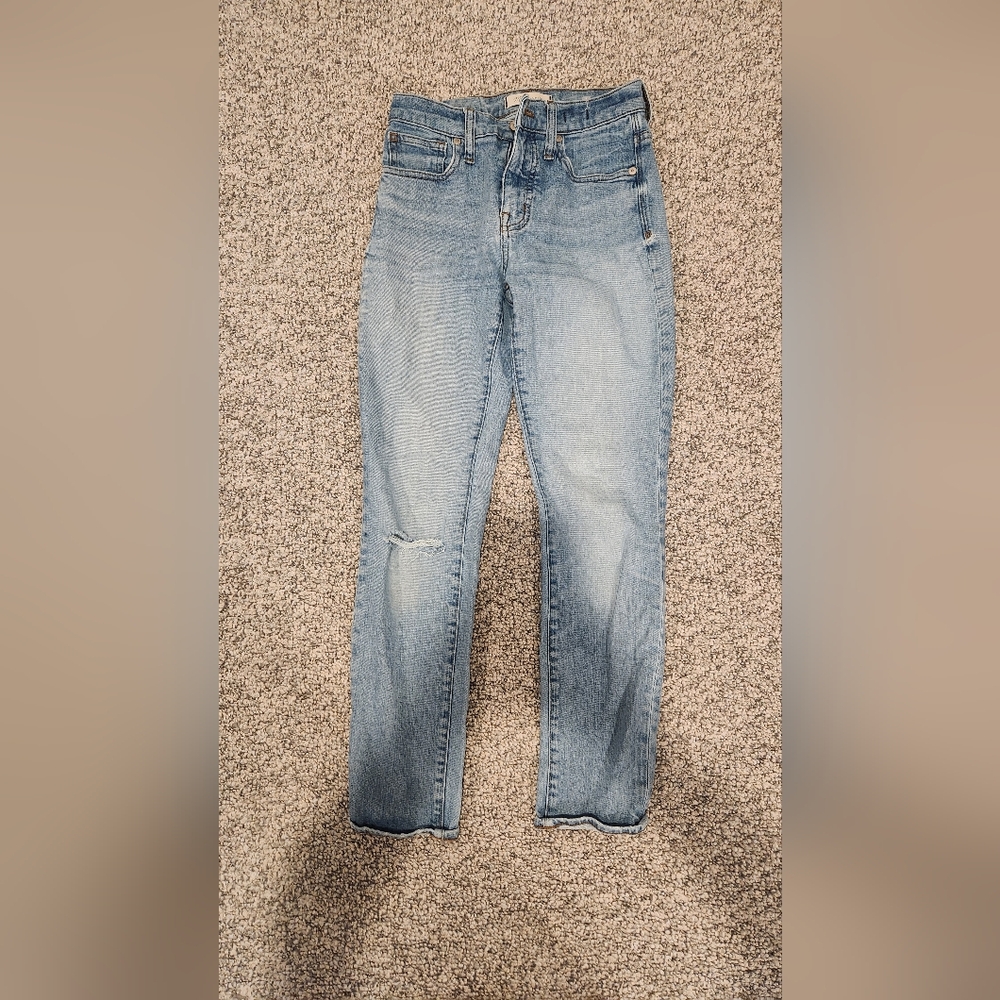 Madewell Light Blue Skinny Leg Jeans